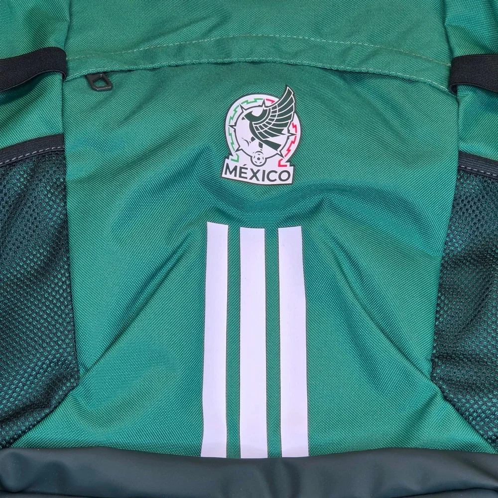 Adidas Mexico National Team Backpack Unisex OS Green Soccer Bag New With Tags